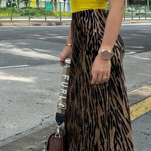 Animal Print Skirt